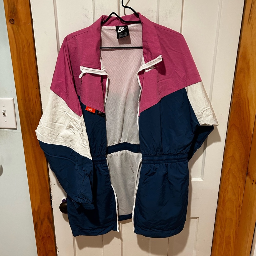 Nike oversized long windbreaker